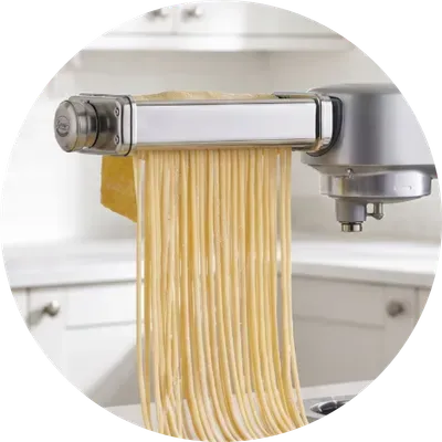 Kitty Professional 3-in-1 Pastaaufsatz "Alberto" kompatibe mit KitchenAid - Spaghetti