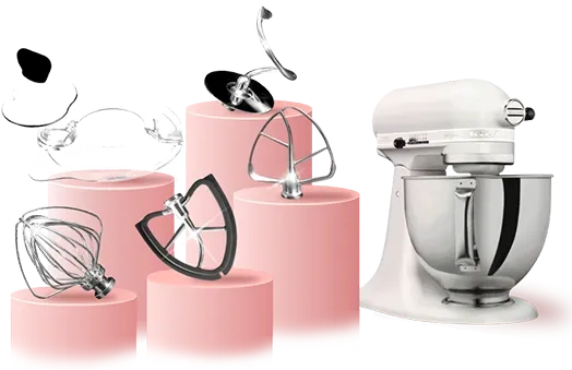 KitchenAid Artisan Küchenmaschine Set als Weihnachtsgeschenk