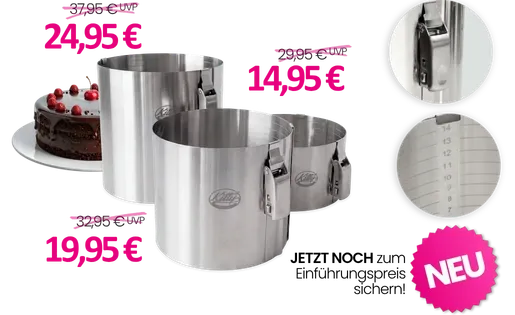 Kitty Professional Ringbert Tortenringe