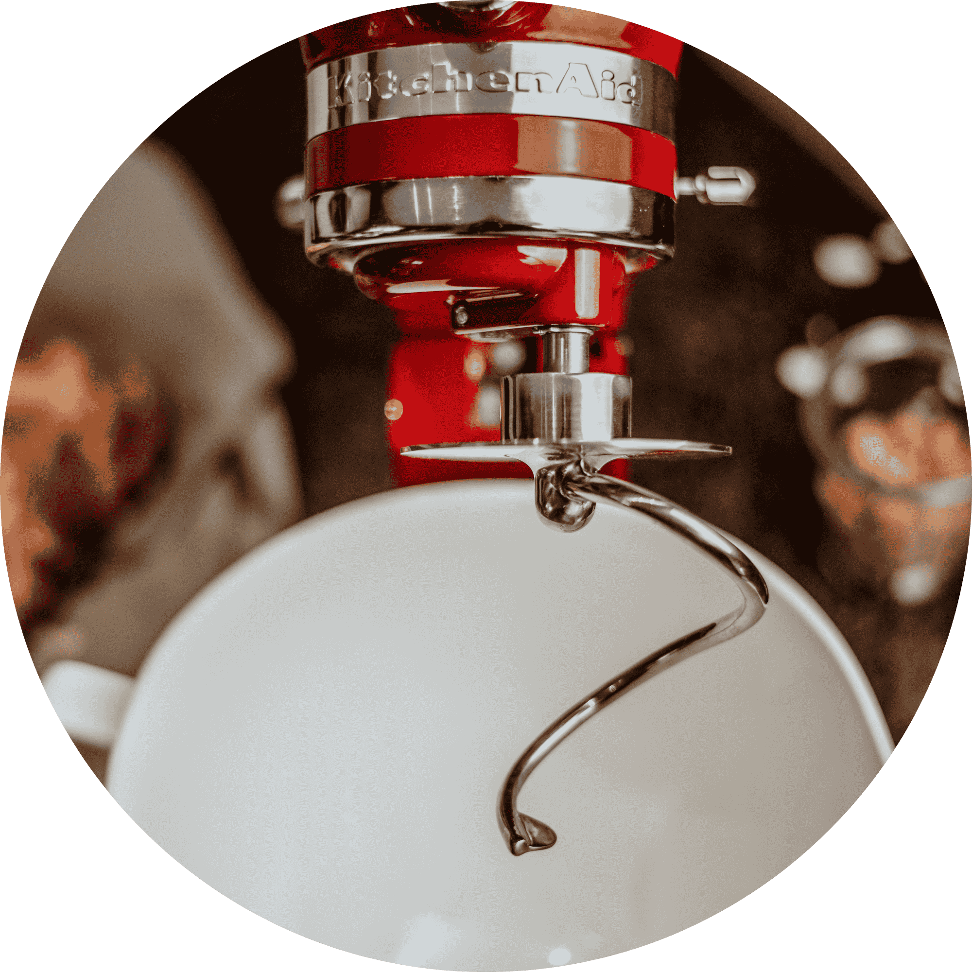 Profi-Knethaken "Teigpeitsche" für KitchenAid Küchenmaschine