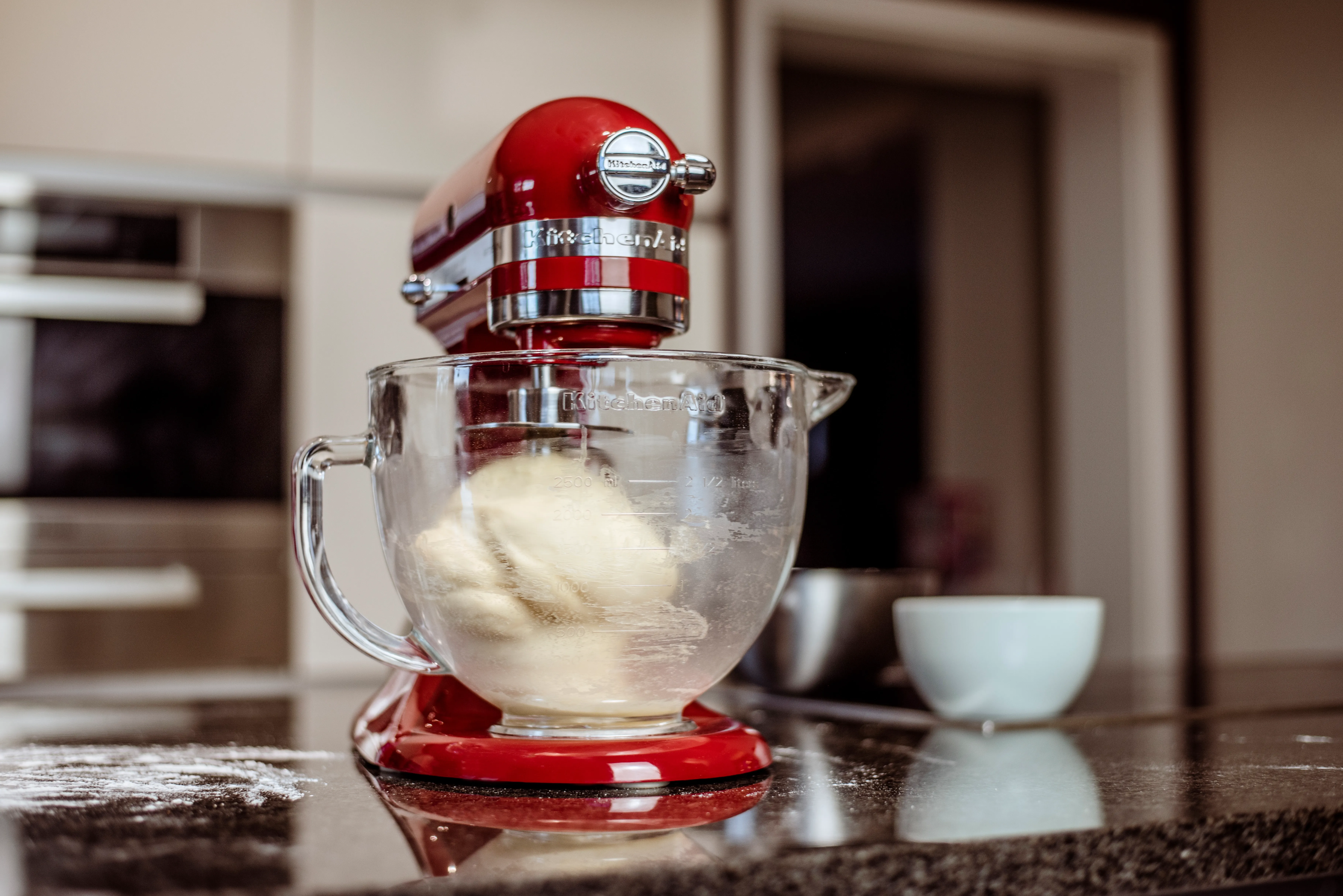 Profi-Knethaken "Teigpeitsche" kompatibel mit KitchenAid 4,3 und 4,8 Liter von Kitty Professional