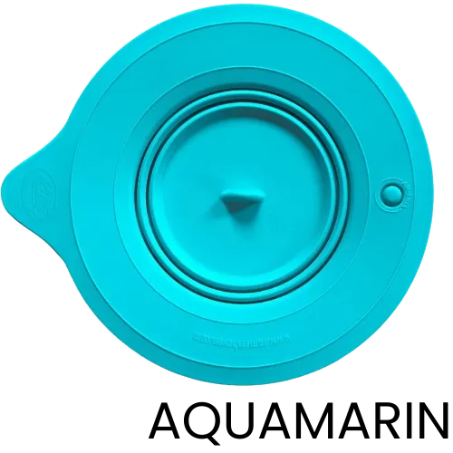 Frischhaltedeckel hellblau