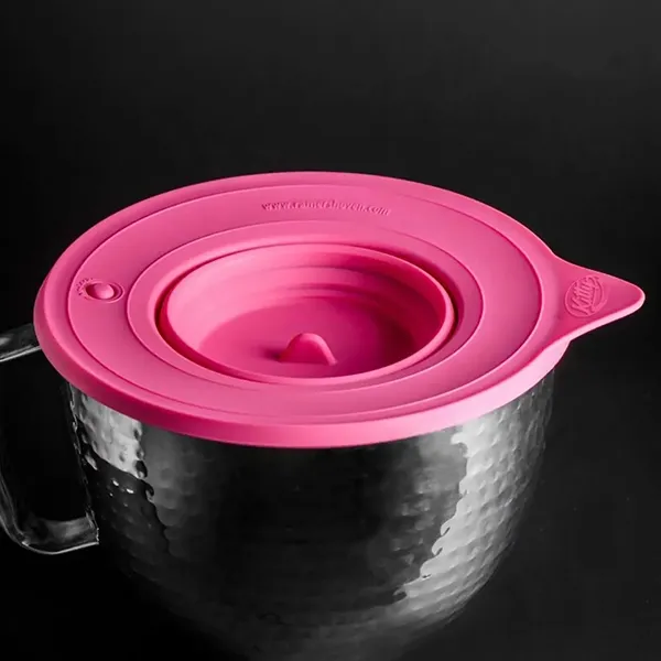 ein Kitty Professional Überzieher auf einer Schüssel