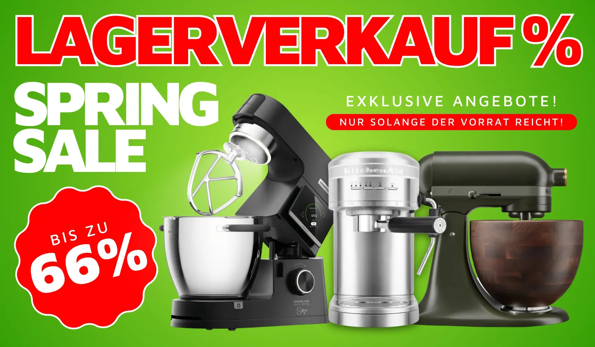 Lagerverkauf - Spring Sale 2026