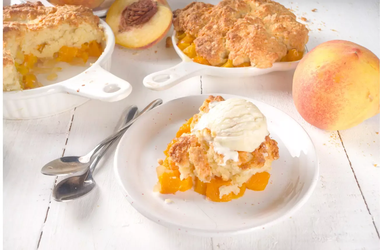 Pfirsich Melba Kuchen Rezept - Selbst zu Hause backen