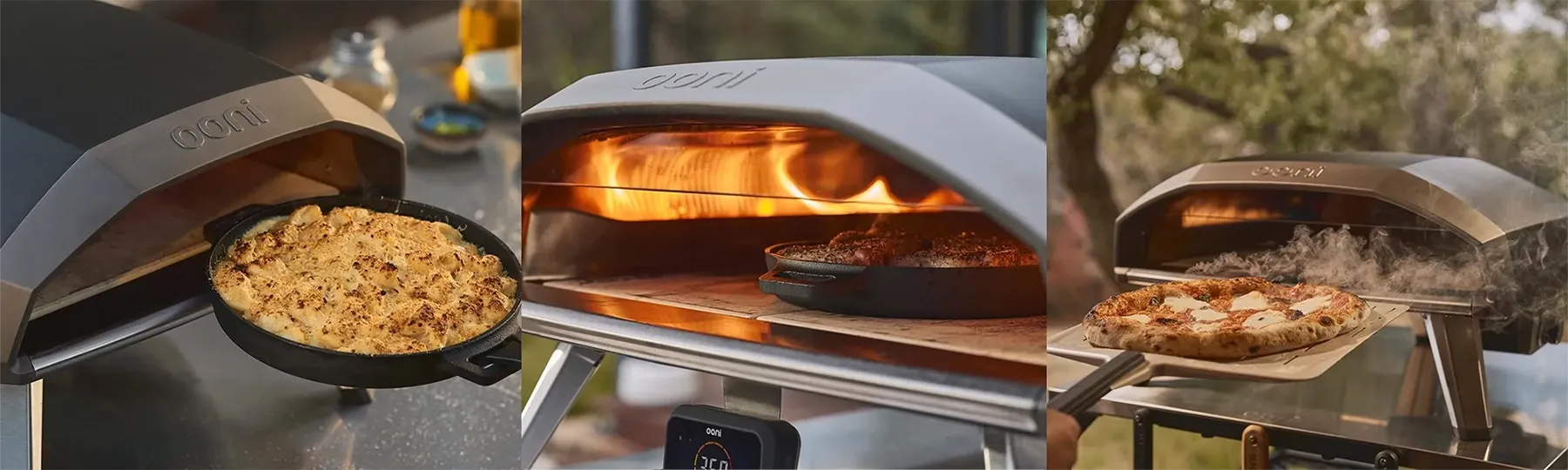 Ooni Pizzaöfen Koda 2 und Koda 2 pro Banner