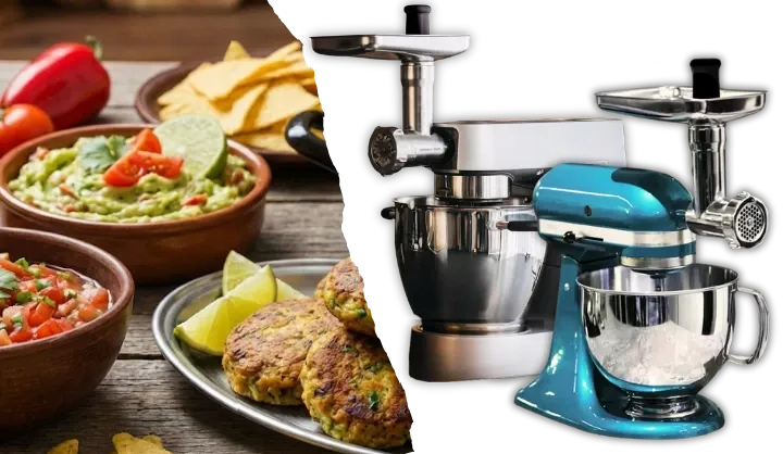 KitchenAid und Kenwood kompatibel Fleischwolf