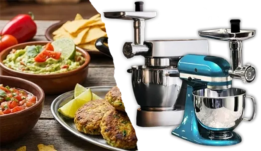 KitchenAid und Kenwood kompatibel Fleischwolf