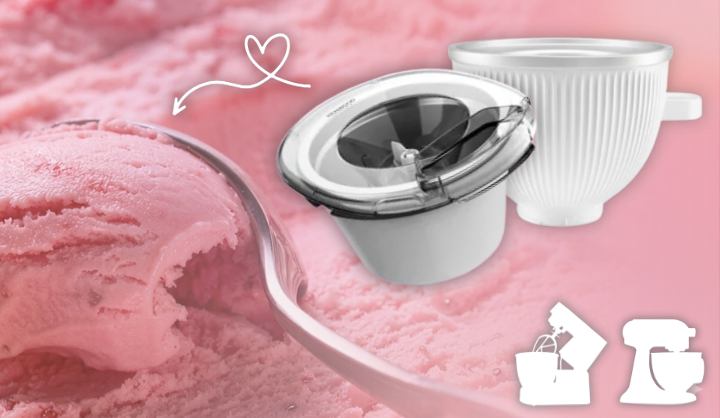 Kenwood und KitchenAid Eisbereiter