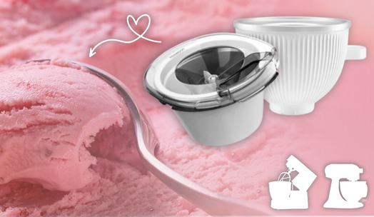 Kenwood und KitchenAid Eisbereiter