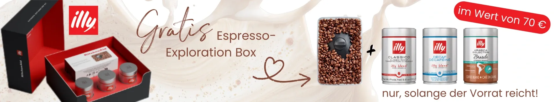 KitchenAid x illy Gratis Espresso-Exploration Box