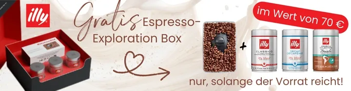 KitchenAid x illy Gratis Espresso-Exploration Box