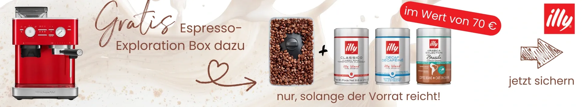KitchenAid x illy Gratis Espresso-Exploration Box