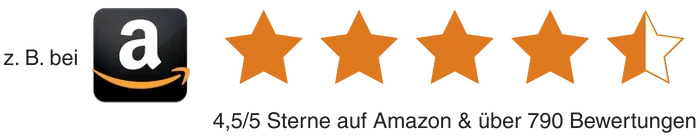 Kundenbewertungen Überzieher 4,5/5 Sterne
