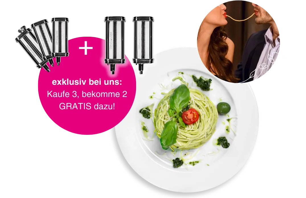 KitchenAid Pasta Deluxe Set 5KSMPDX 5-teilig