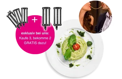 KitchenAid Pasta Deluxe Set 5KSMPDX 5-teilig