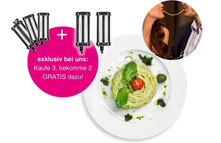 KitchenAid Pasta Deluxe Set 5KSMPDX 5-teilig