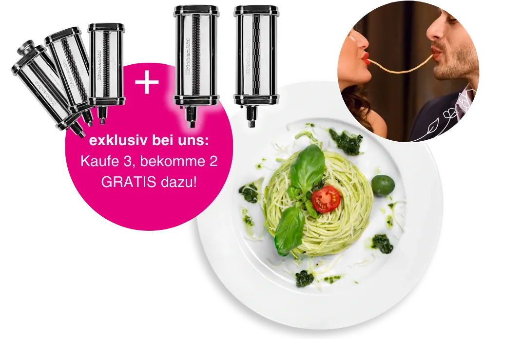 KitchenAid Pasta Deluxe Set 5KSMPDX 5-teilig