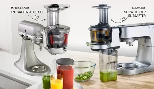 KitchenAid und Kenwood Entsafter