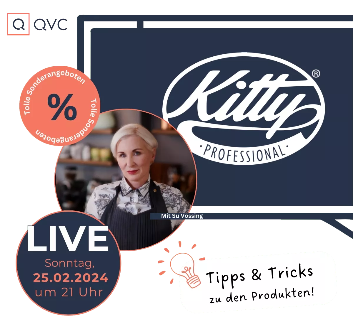 Kitty Professional LIVE auf QVC
