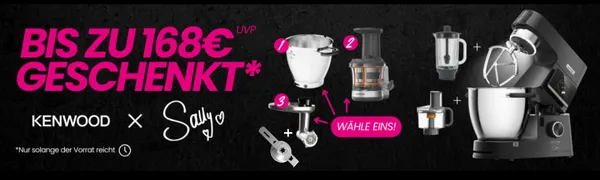 Sally Kenwood bis zzu 168€ geschenkt
