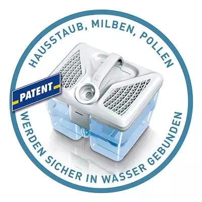 Multiclean mit patentiertem Luftfilter