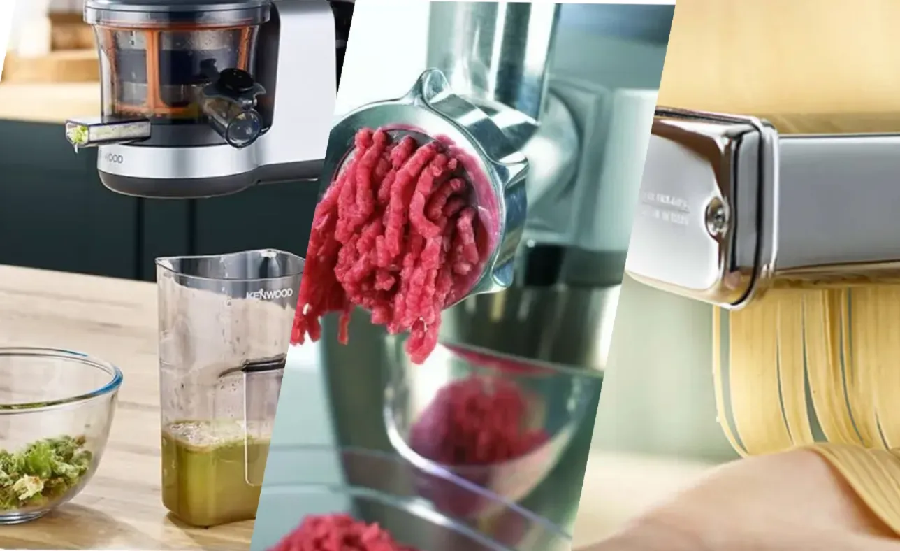 Wilfa Sparsets Slow Juicer Fleischwolf Pasta Max