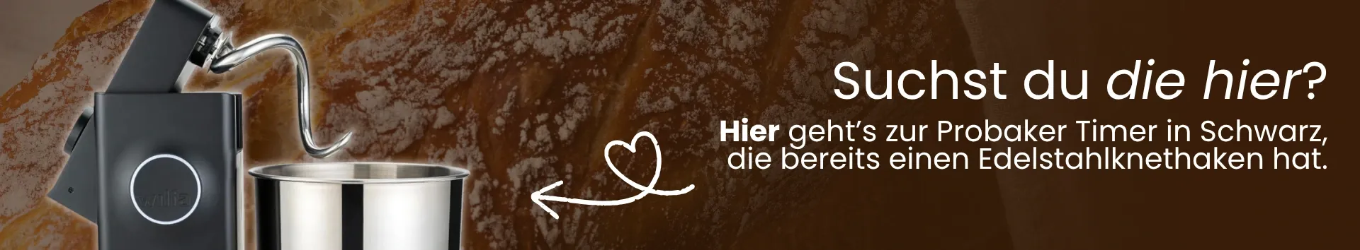 Wilfa Probaker Schwarz mit Timer