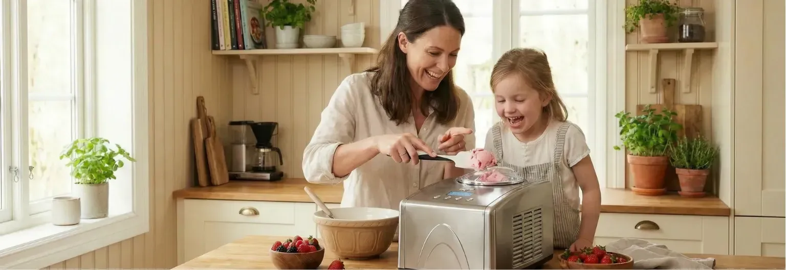 WILFA Eismaschine Vanilla