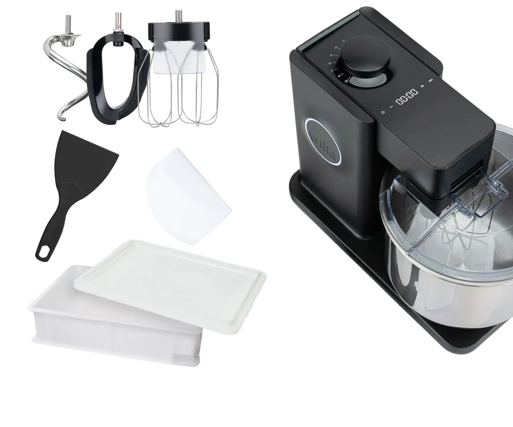 Wilfa Probaker Timer Schwarz Lieferumfang
