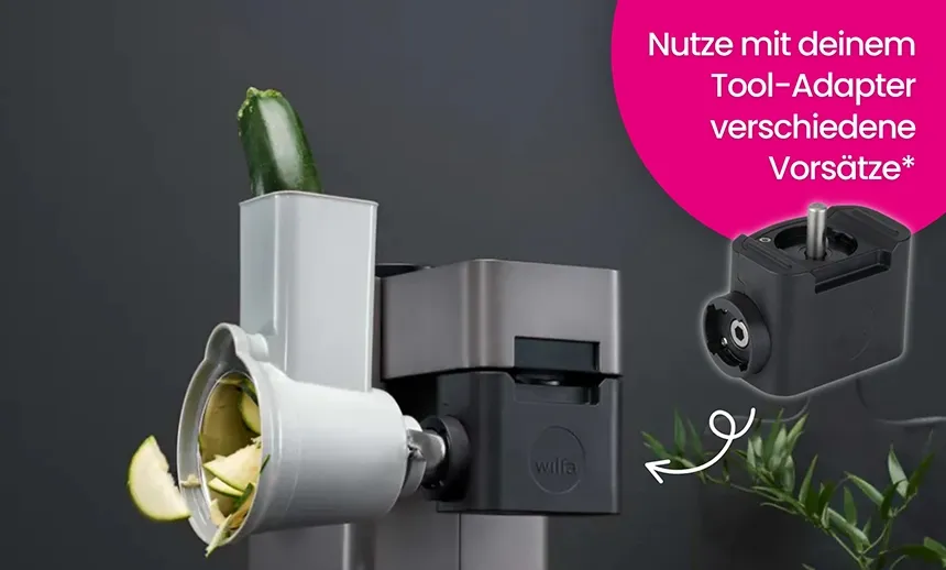 Wilfa Probaker Grau mit Timer Adapter