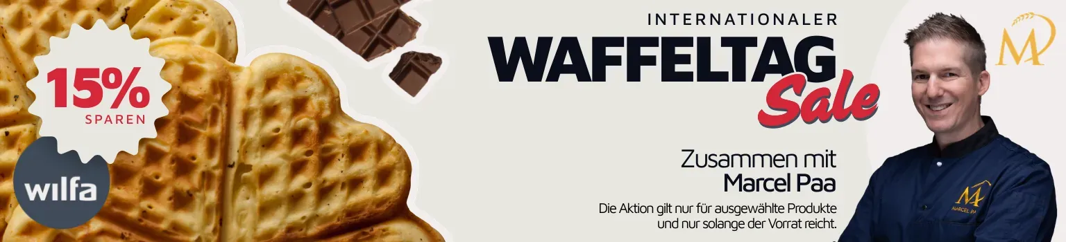 Wilfa Waffeltag Sale mit Marcel Paa