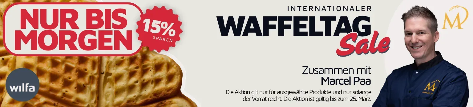 Wilfa Waffeltag Sale mit Marcel Paa