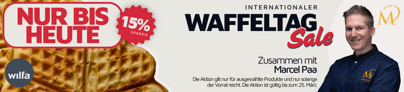 Wilfa Waffeltag Sale mit Marcel Paa