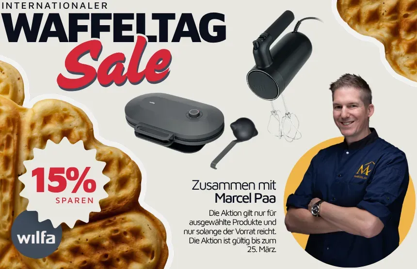 WIlfa Waffeltag Sale
