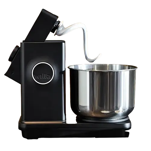 Die Bilder dienen ausschließlich der Veranschaulichung. Das Angebot bezieht sich ausschließlich auf den Wilfa Knethaken und nicht auf die abgebildete Wilfa Küchenmaschine.