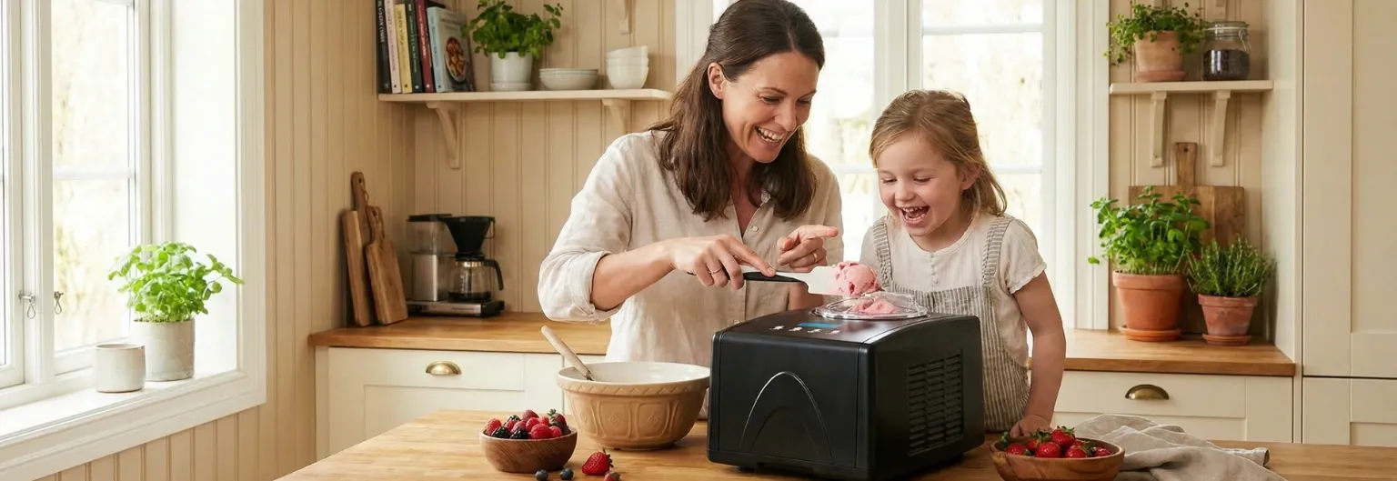 WILFA Eismaschine Vanilla