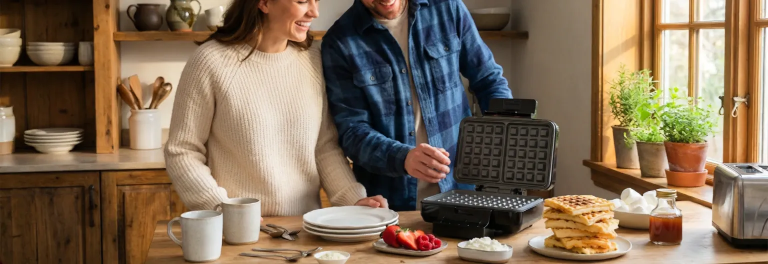 WILFA Belgisches Waffeleisen