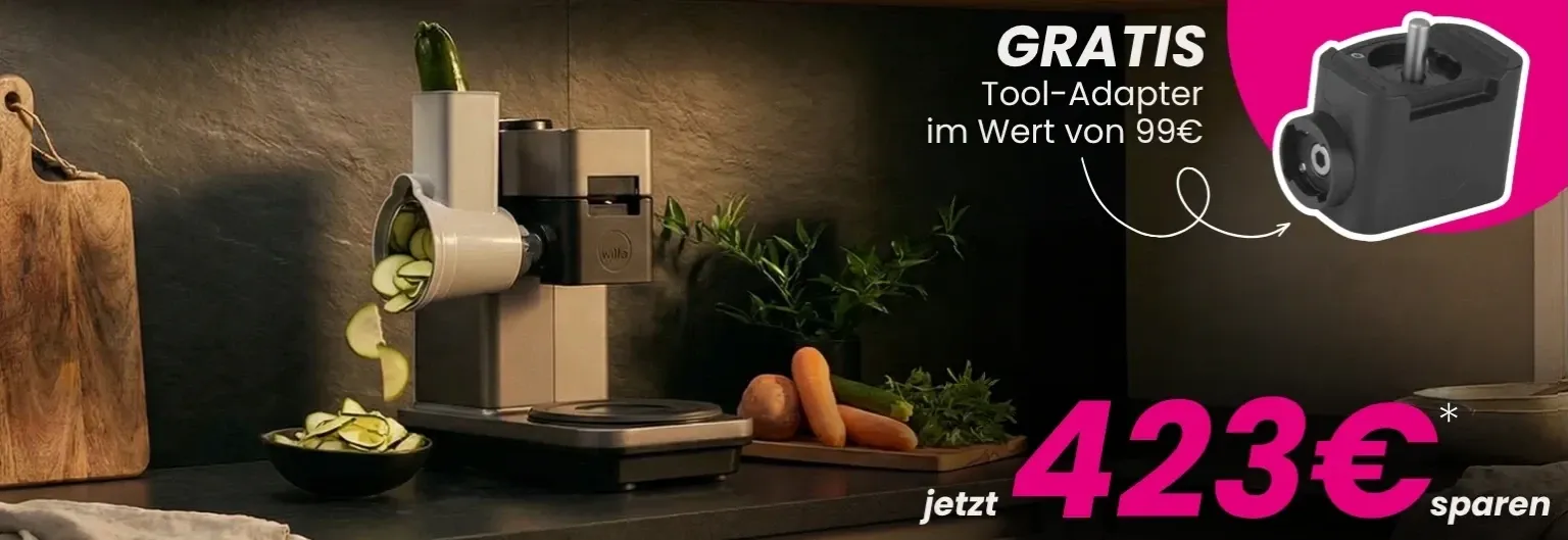 Wilfa Probaker Timer Grau mit Gratis Tool-Adapter