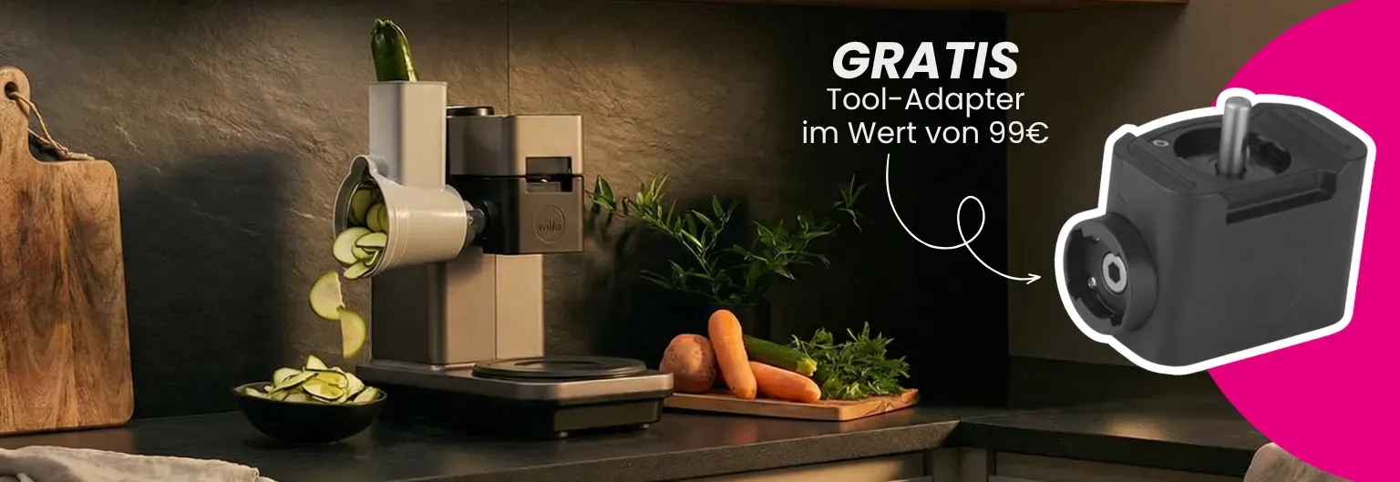 Wilfa Probaker Timer Grau mit Gratis Tool-Adapter