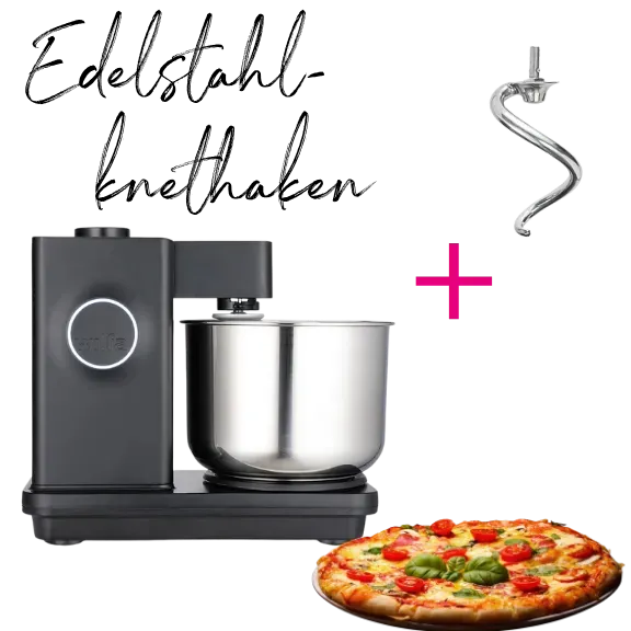 Wilfa Probaker Sparset Edelstahl-Knethaken