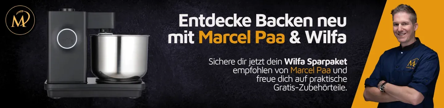 Entdecke Backen neu mit Marcel Paa & Wilfa