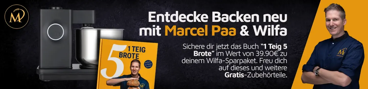 Entdecke Backen neu mit Marcel Paa & Wilfa