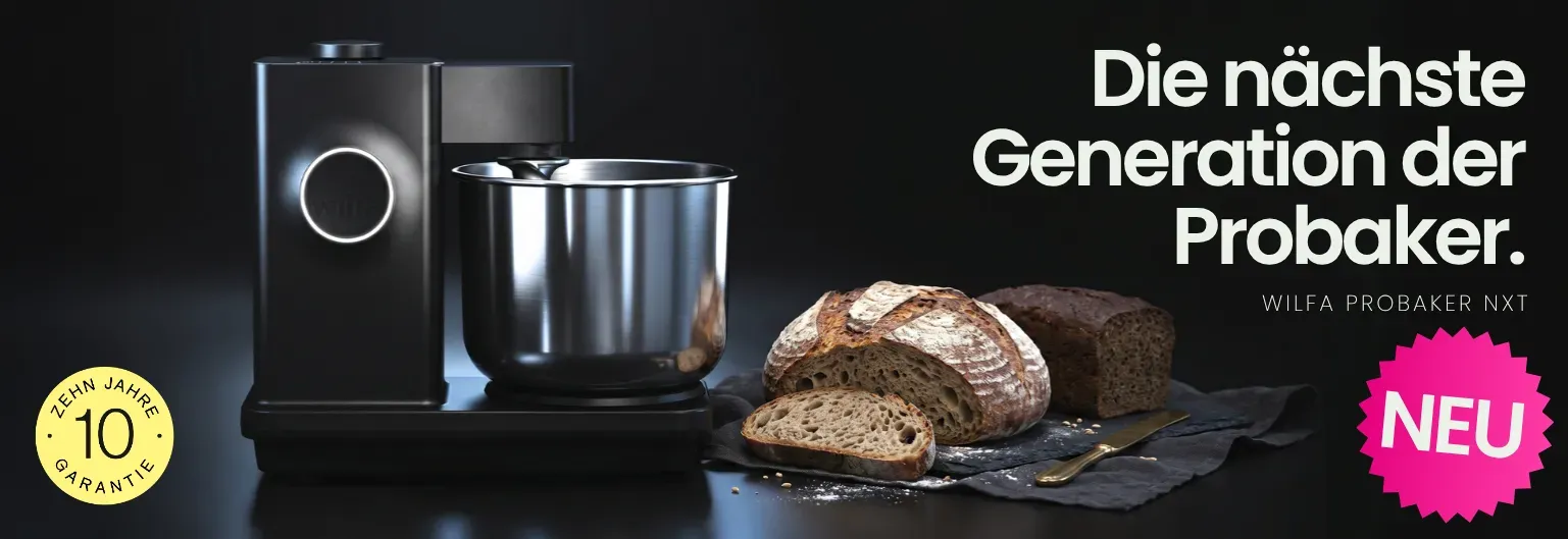 "Die nächste Generation der Probaker - Wilfa Probaker NXT" Banner