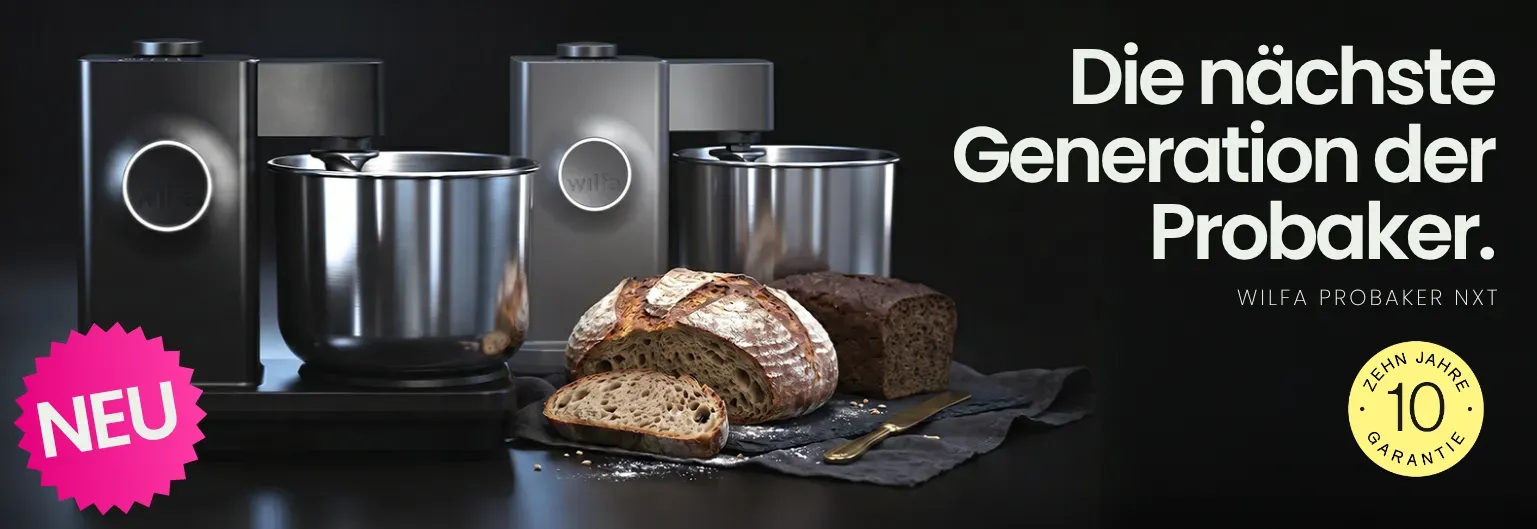 "Die nächste Generation der Probaker - Wilfa Probaker NXT" Banner