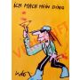 Udo Lindenberg Original Lik&ouml;rell &quot;Ich mach mein Ding&quot; ca. 72 x 60 cm / Unikat