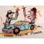 Udo Lindenberg Original Lik&ouml;rell &quot;Panic Porsche Power&quot; ca. 80 x 65 cm / Unikat