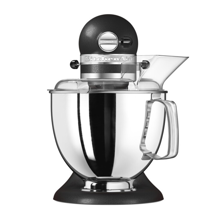 KitchenAid Artisan 4,8 Liter KSM175 Sallys Spar-Set mit Gemüseschneider & Fleischwolf - GUSSEISEN SCHWARZ