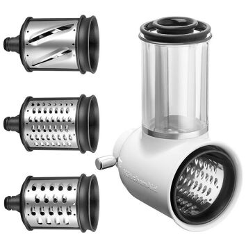 Original Zubeh&ouml;r KitchenAid Gem&uuml;seschneider 3-tlg. Set 5KSMVSA
