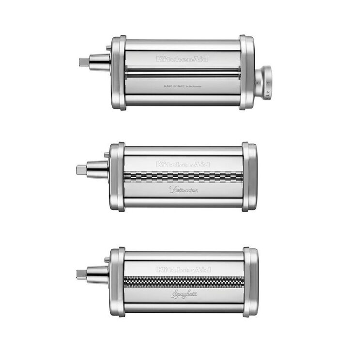 Original Zubehör KitchenAid Nudelvorsatz 5KSMPRA 3 teiliges Set